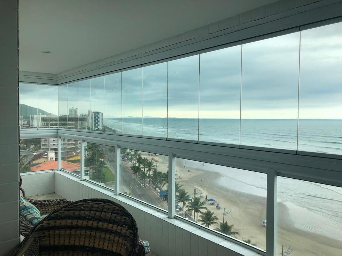 Mongagua Com Vista Para O Mar Pe Na Areia エクステリア 写真