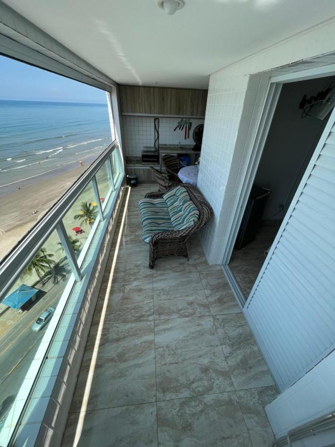 Mongagua Com Vista Para O Mar Pe Na Areia エクステリア 写真
