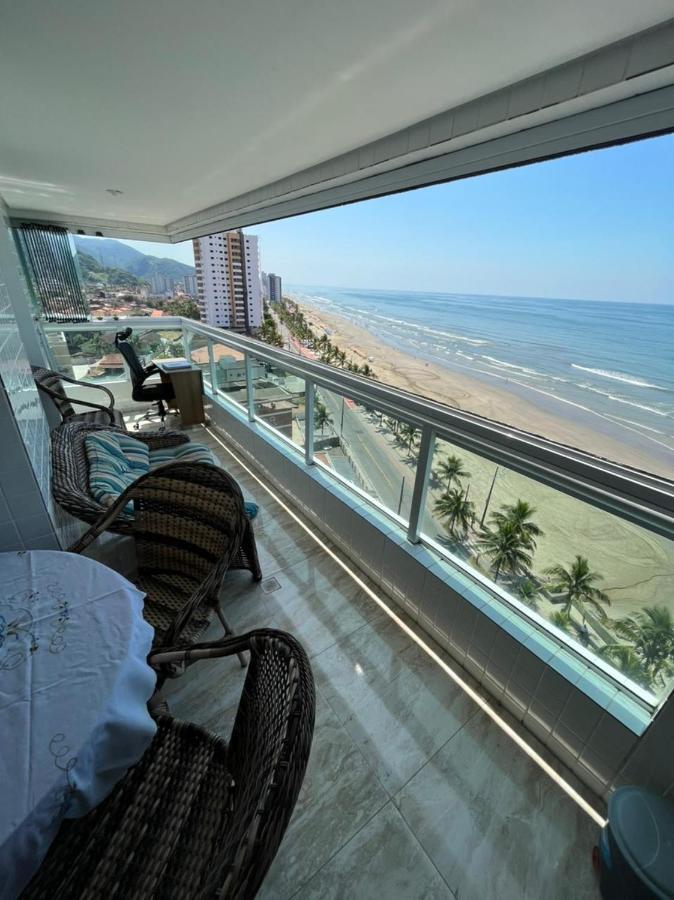 Mongagua Com Vista Para O Mar Pe Na Areia エクステリア 写真