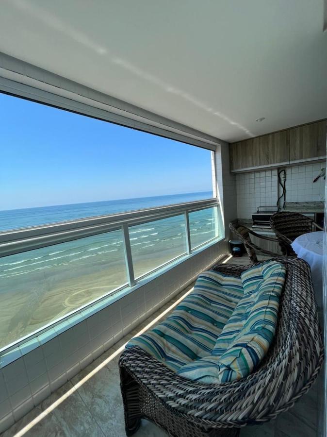 Mongagua Com Vista Para O Mar Pe Na Areia エクステリア 写真